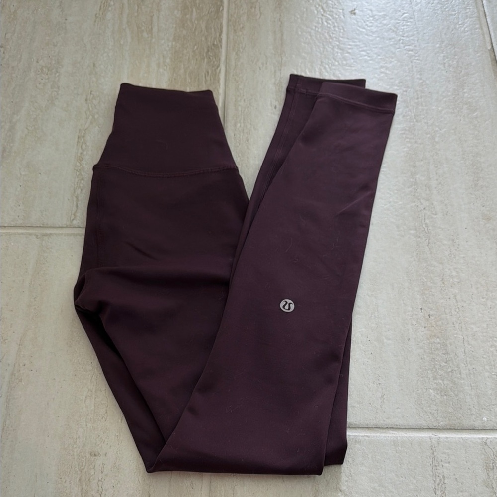Lululemon Leggings in Deep Plum